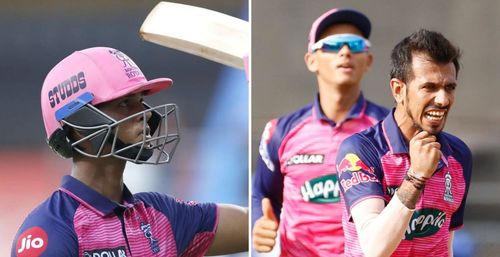 Yashasvi Jaiswal and Yuzvendra Chahal represented the Rajasthan Royals in IPL 2022