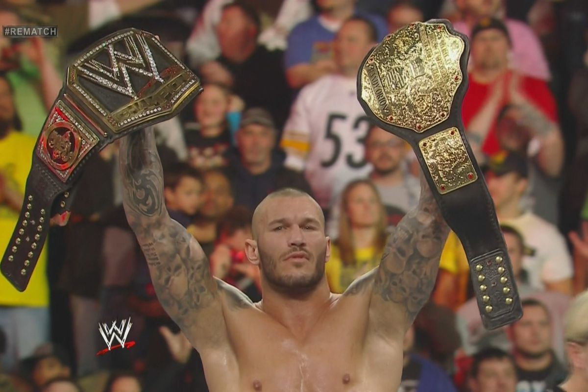 Orton has been at the top a couple of times.