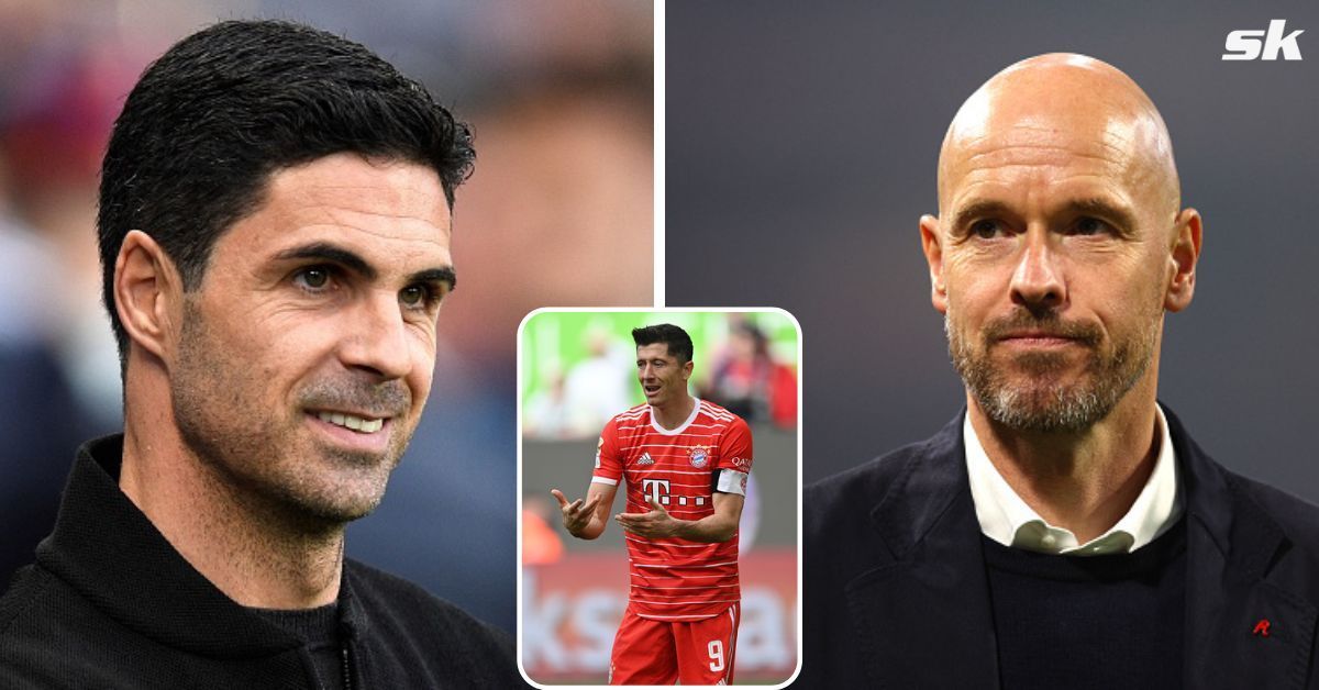 Sutton believes Mikel Arteta&#039;s side are better positioned than Erik ten Hag&#039;s to snap up Lewandowski.