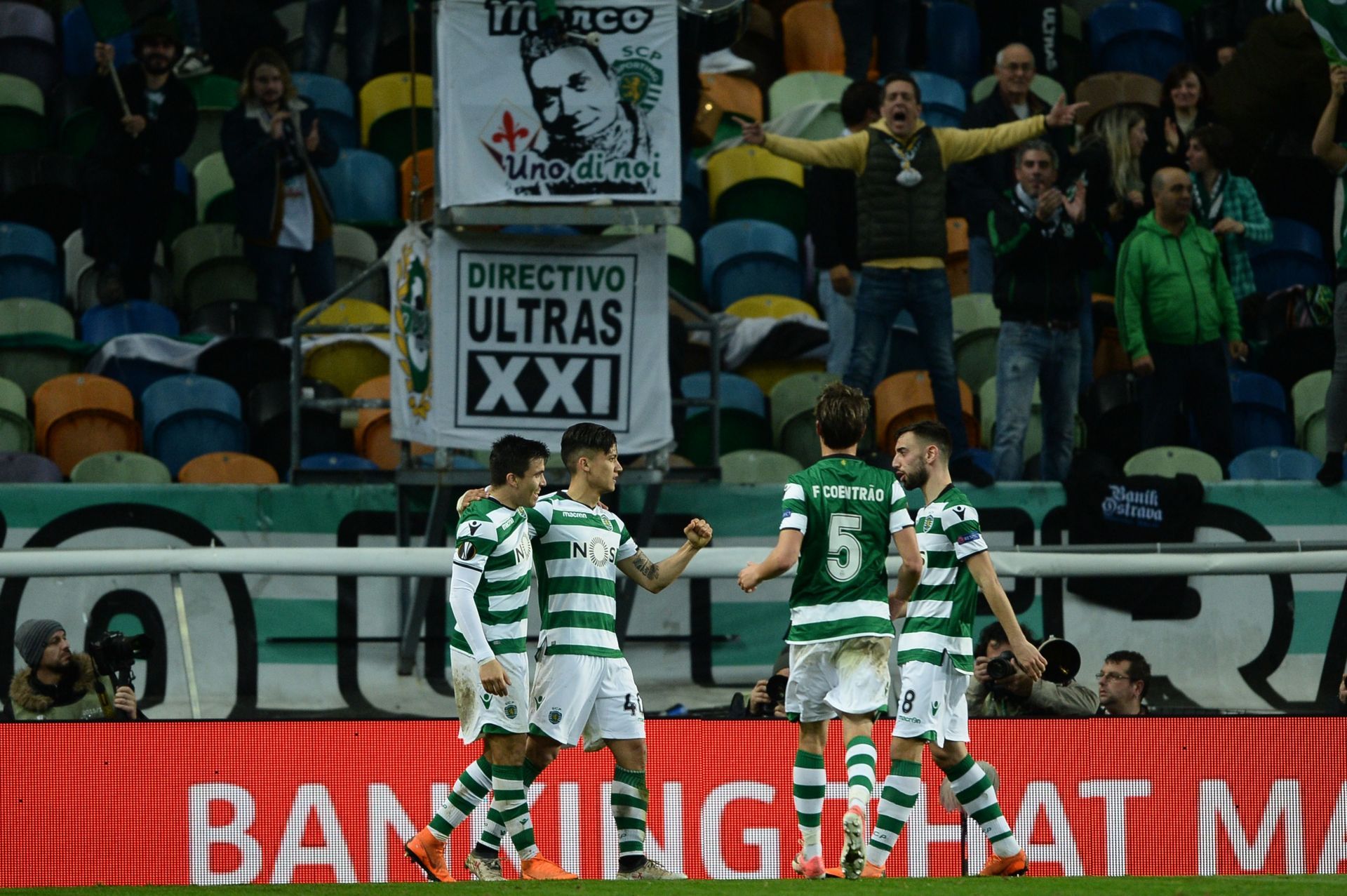 Sporting Lisbon v Viktoria Plzen - UEFA Europa League Round of 16: First Leg