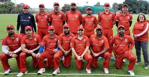 The Switzerland cricket team (Image Courtesy: cricketswitzerland)