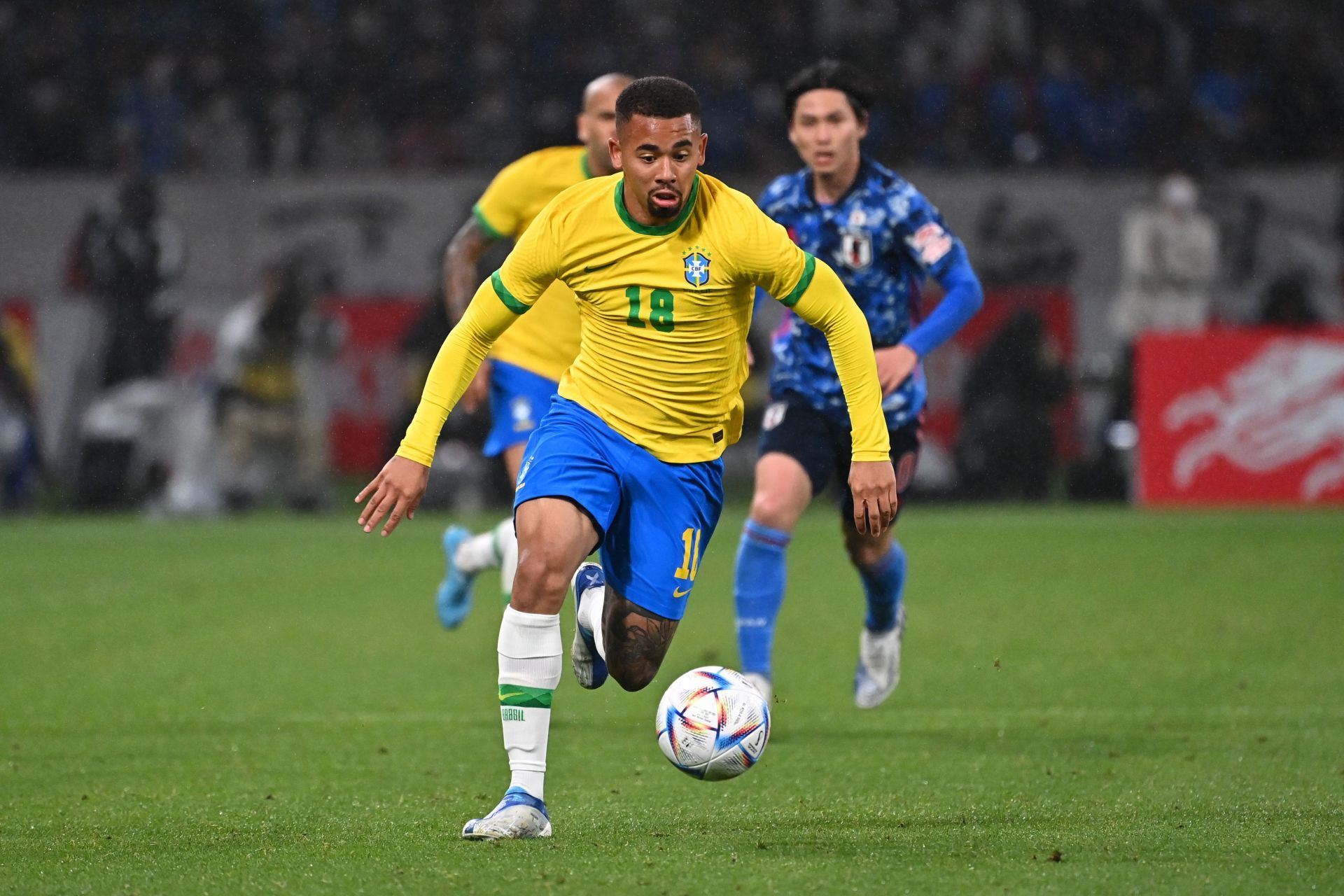 Gabriel Jesus has admirers at the Emirates.