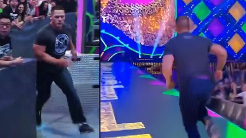 John Cena ran up the ramp at 2018's Show of Shows