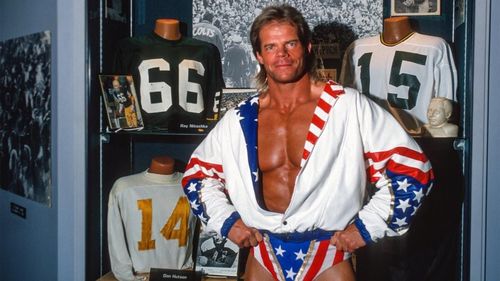 Lex Luger was one of wrestling's biggest stars in the 1980s and 1990s.