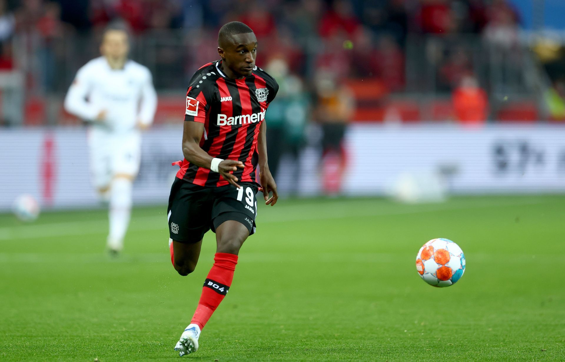 Moussa Diaby impressed with his performances in Bundesliga last season