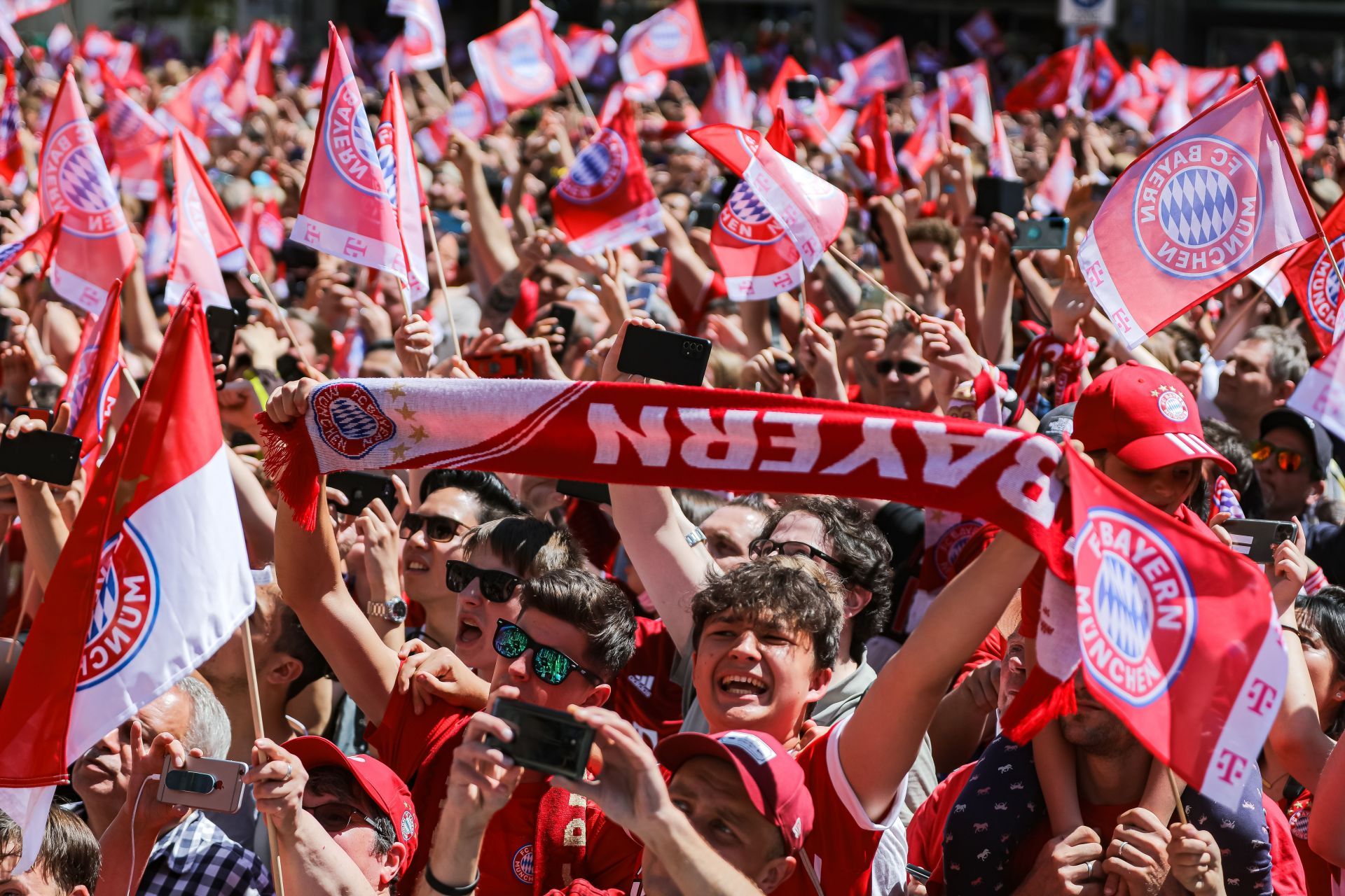 Bayern Munich title parade