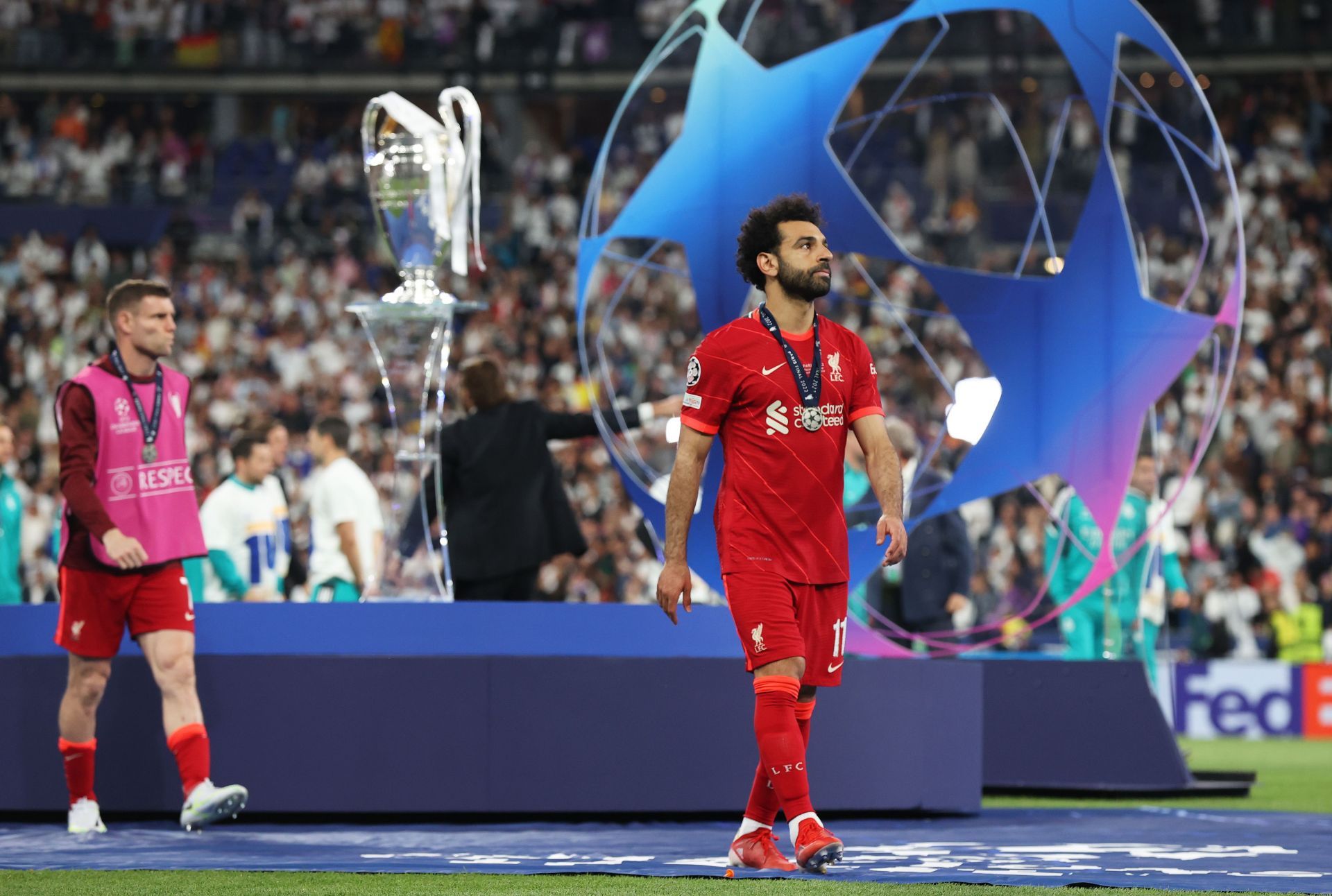 Salah may be walking away from Merseyside this summer