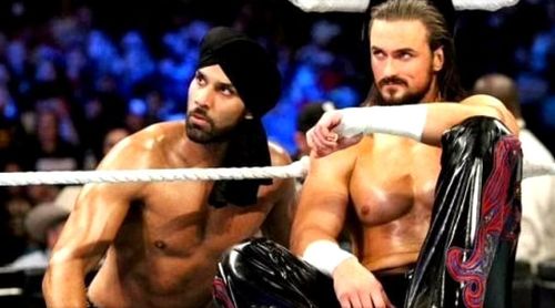 WWE's Drew McIntyre and Jinder Mahal were members of 3MB before both stars were released in 2014