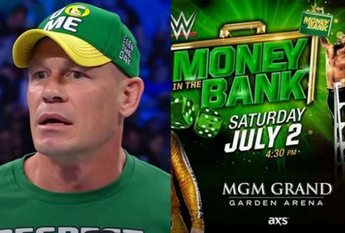 WWE could add John Cena to the Men's Money in the Bank Ladder match.