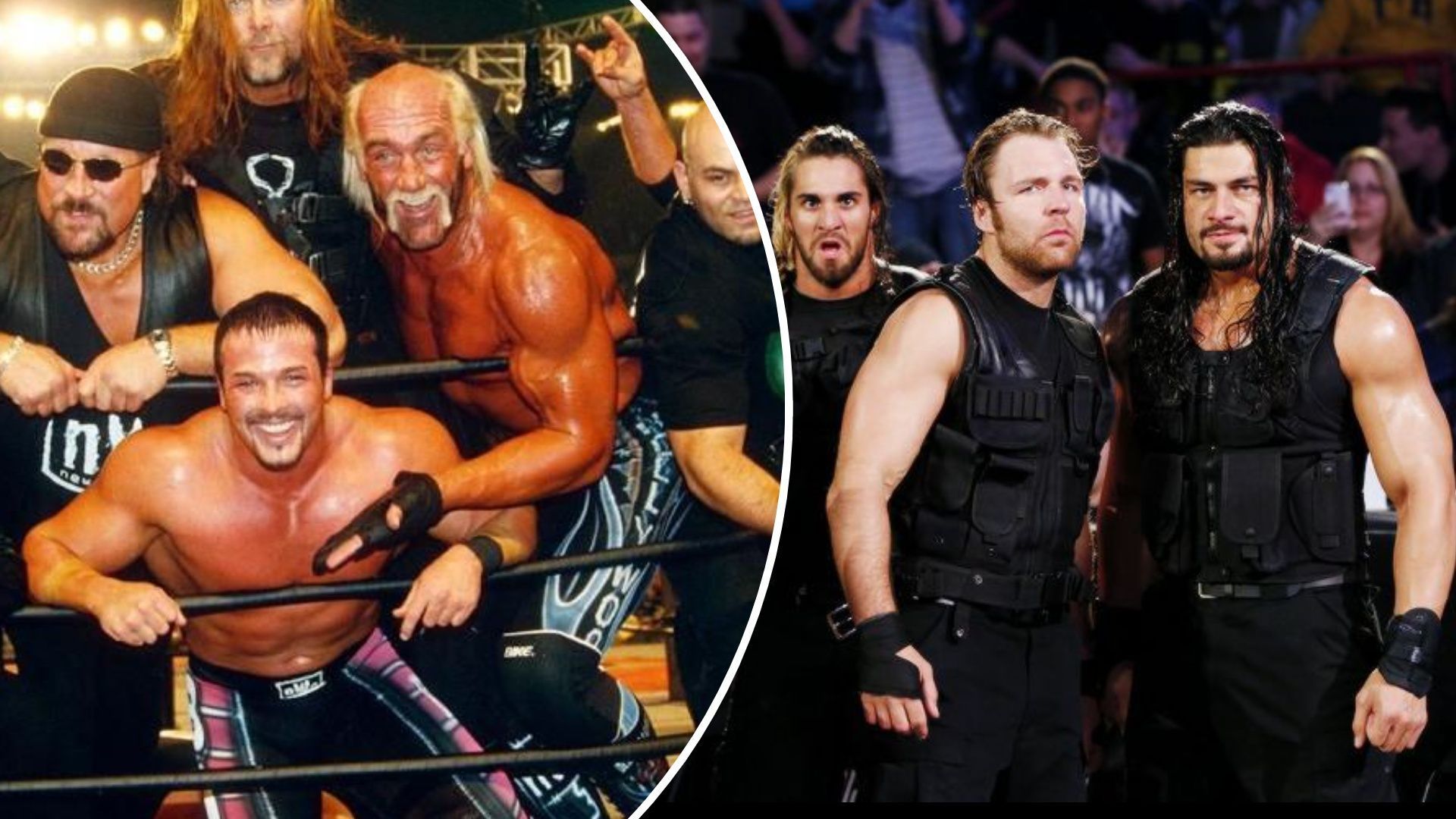 The nWo and The Shield were two of the most dominant factions ever!