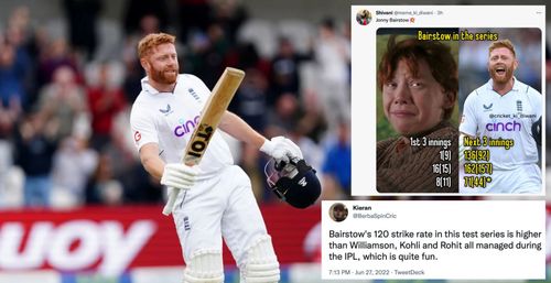 Jonny Bairstow remained unbeaten on 71 off just 44 balls in the third Test vs New Zealand.