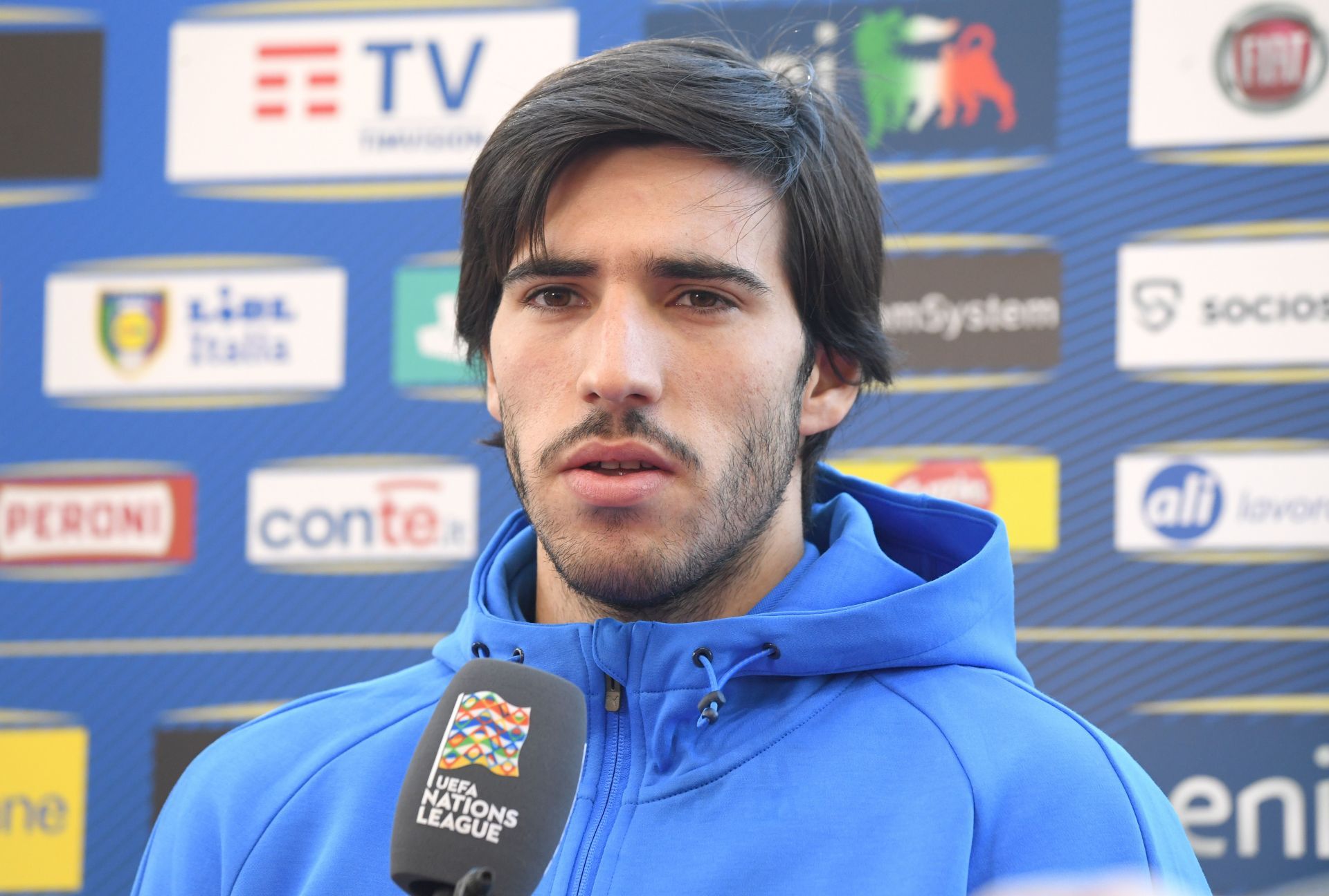 Sandro Tonali has admirers at the Santiago Bernabeu.