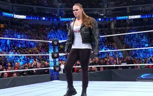 Rousey is in her first reign as SmackDown Women's Champion