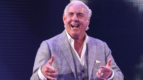 Ric Flair during a WWE appearance