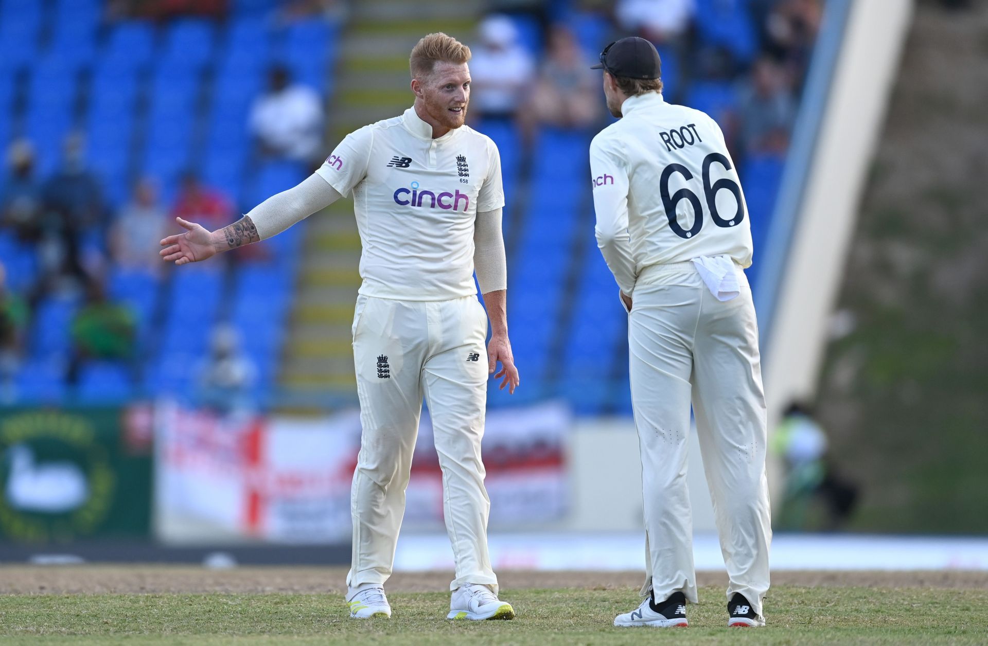 West Indies v England - 1st Test: Day Three