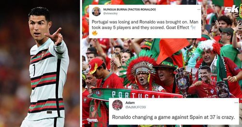 Portugal fans praise impact of Cristiano Ronaldo