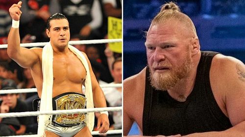 Alberto Del Rio/Former Universal Champion Brock Lesnar!