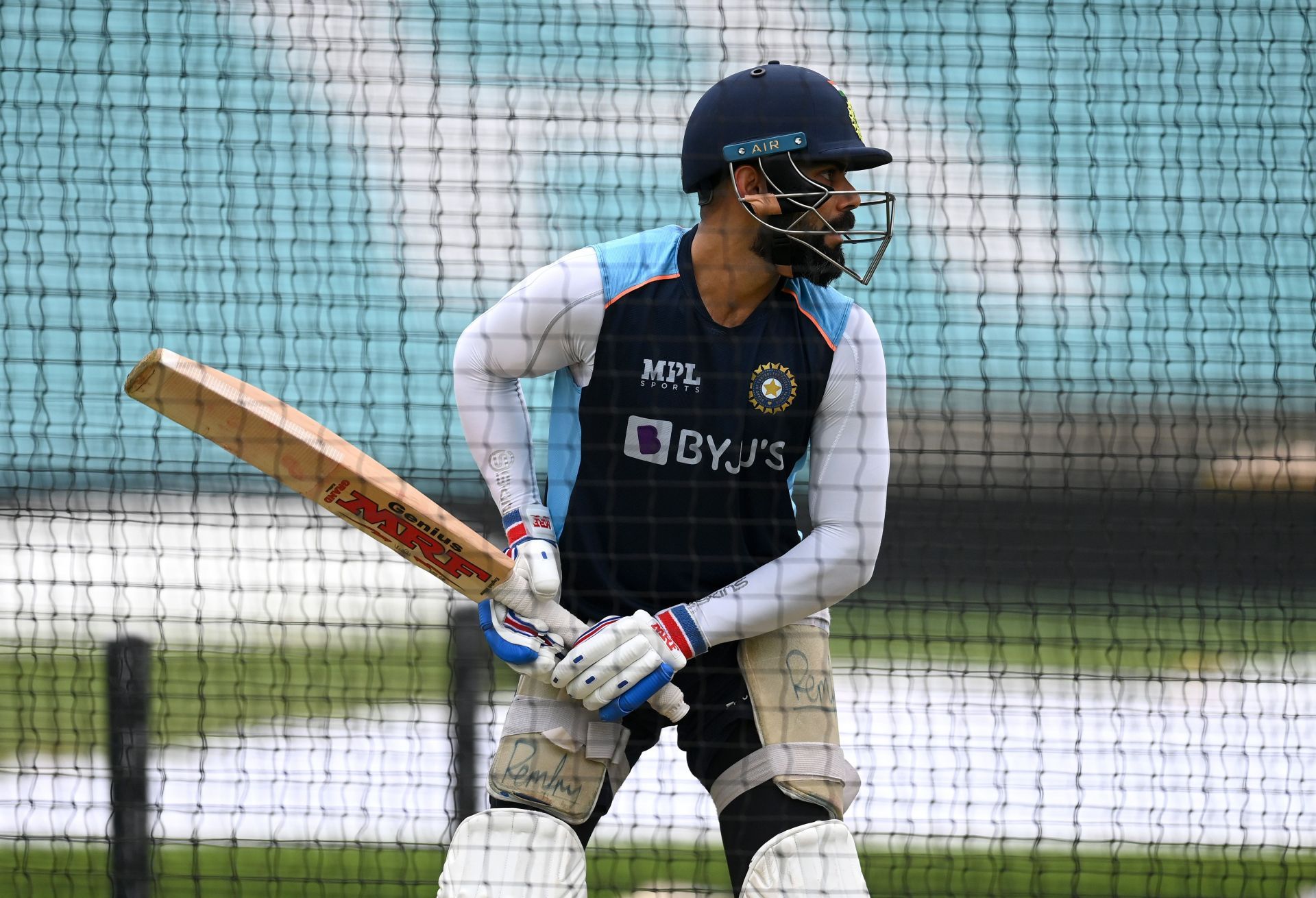 Virat Kohli has been putting in the hard yards in the nets