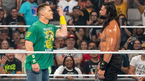 John Cena and Roman Reigns have been two of WWE's top dogs