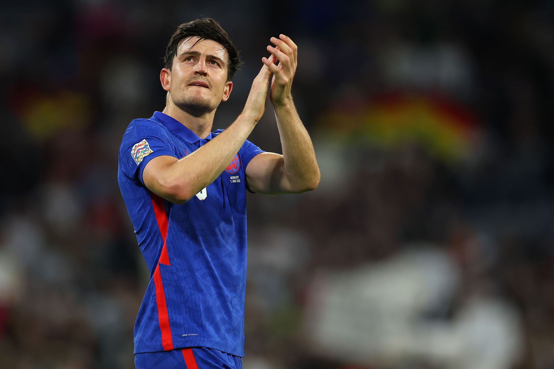 Harry Maguire has admirers at the Camp Nou.