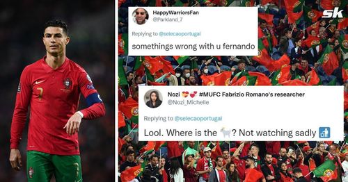 Fans react furiously as Ronaldo fails to make starting line-up