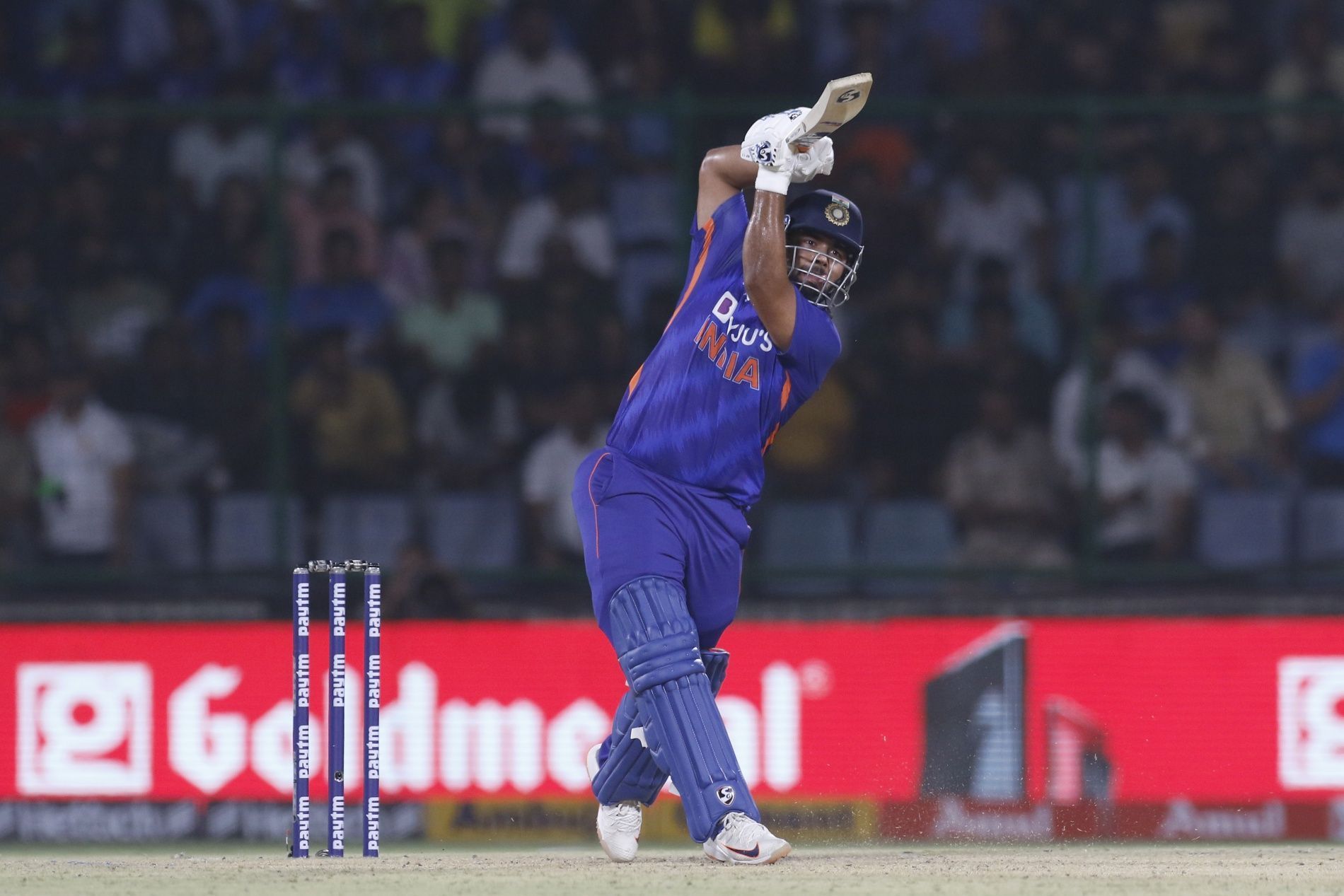 Rishabh Pant is leading Team India in the T20I series. Pic: ICC