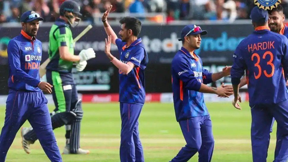 Chahal bowled a tight spell in the first T20I against Ireland