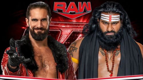 Seth Rollins (L) and Veer Mahaan (R)