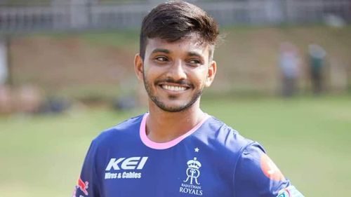 Chetan Sakariya represents Zalawad Royals in the Saurashtra Premier League 2022 (Image Courtesy: Zee News)