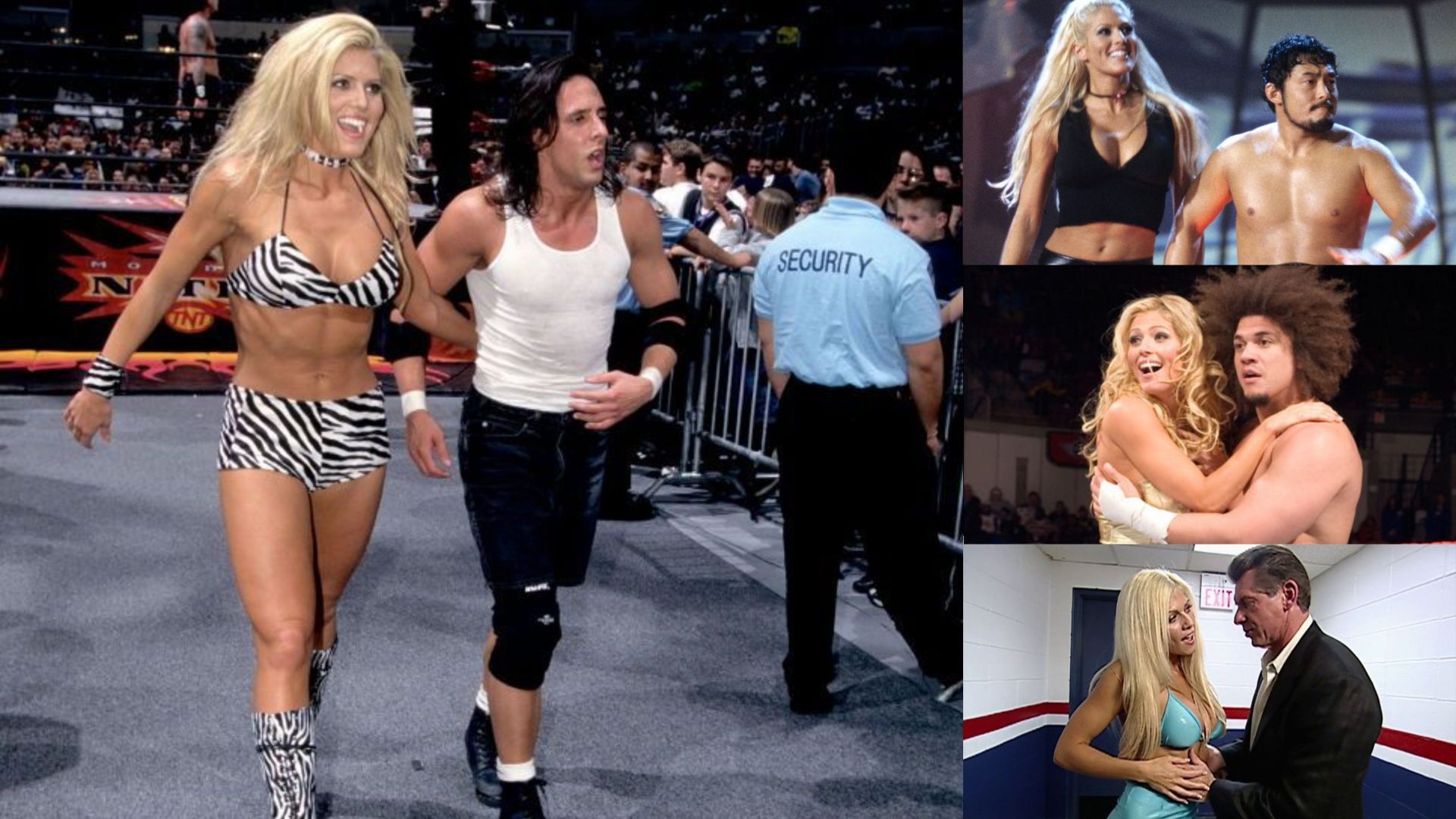 Torrie Wilson dated a few WWE Superstars on-screen