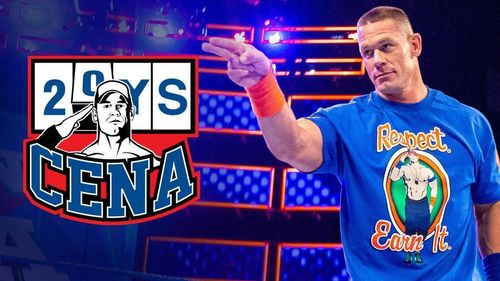 John Cena will be celebrating his 20th WWE anniversary this month