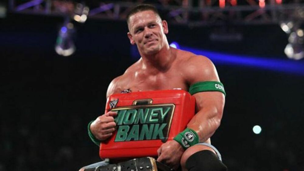 John Cena won the Money in the Bank contract in 2012
