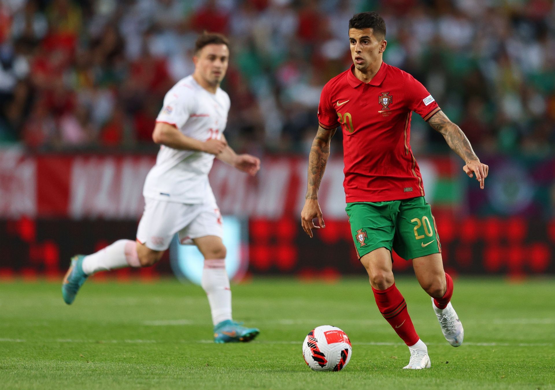 Portugal could not breach Switzerland's back-line.