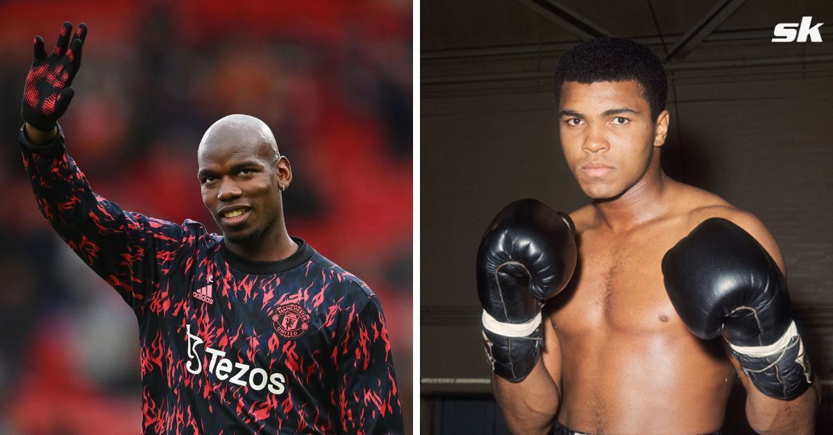 Manchester United midfielder Paul Pogba speaks on Muhammad Ali&#039;s influence