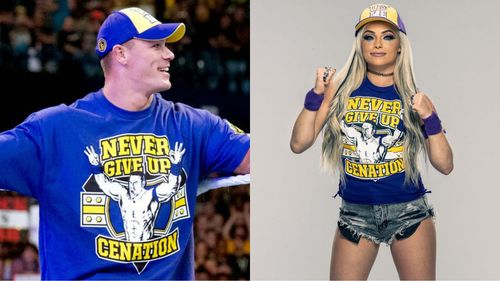 Liv Morgan dresses up as 2010 John Cena