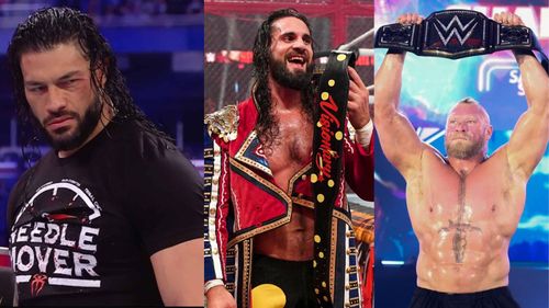 Roman Reigns; Seth Rollins; Brock Lesnar