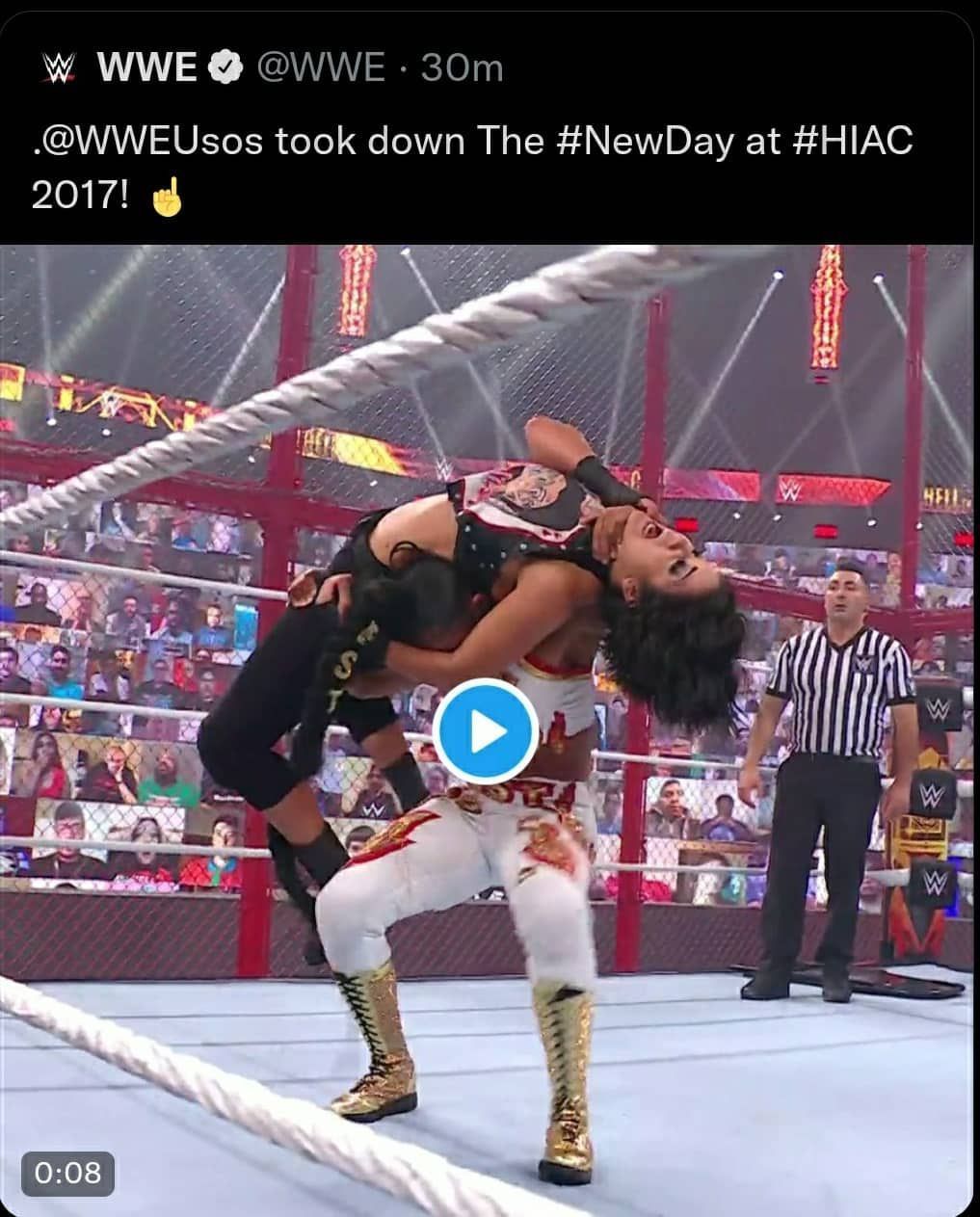 WWE made a huge error on Twitter