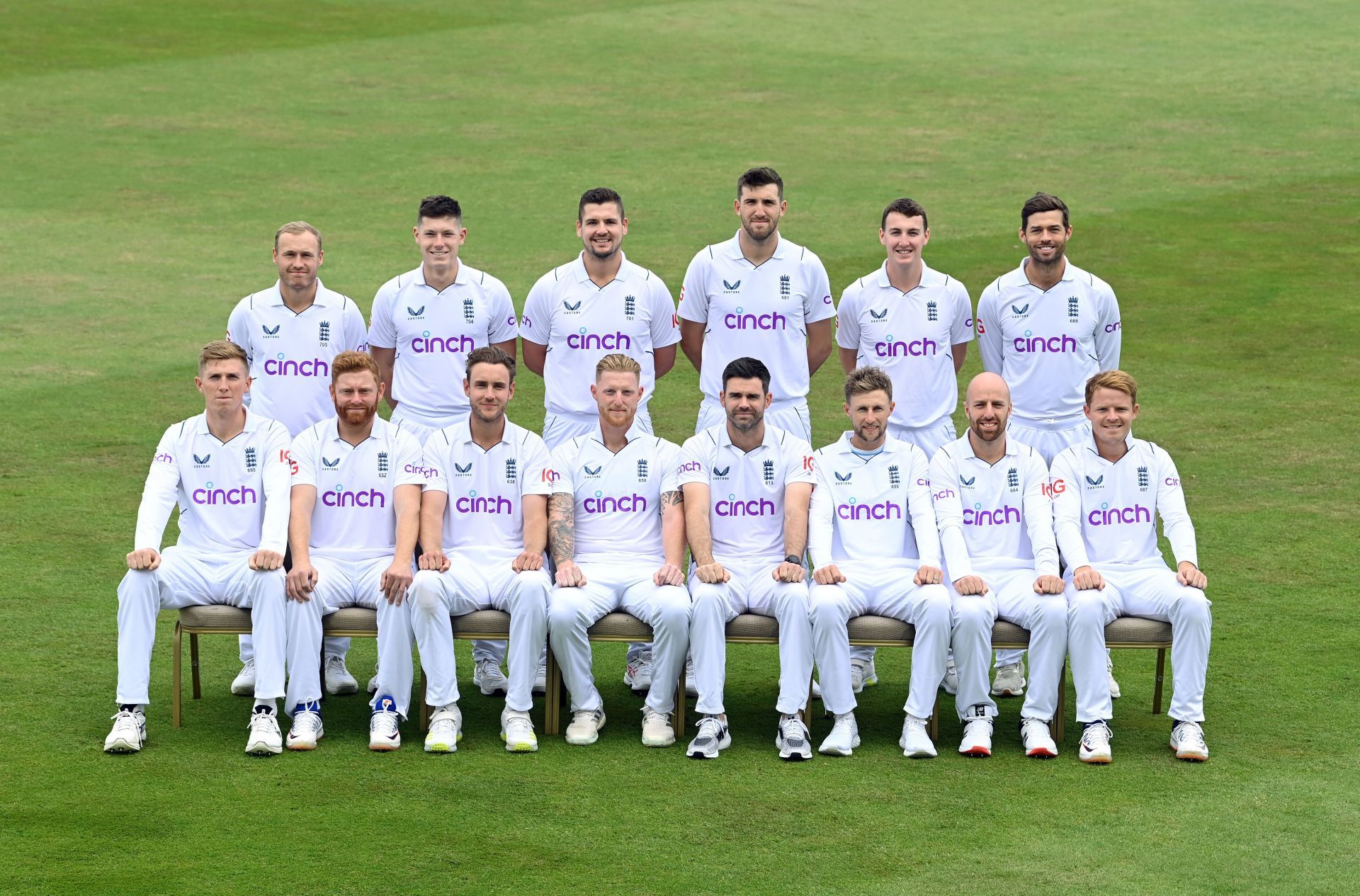 England have chosen to play the same team for the second Test