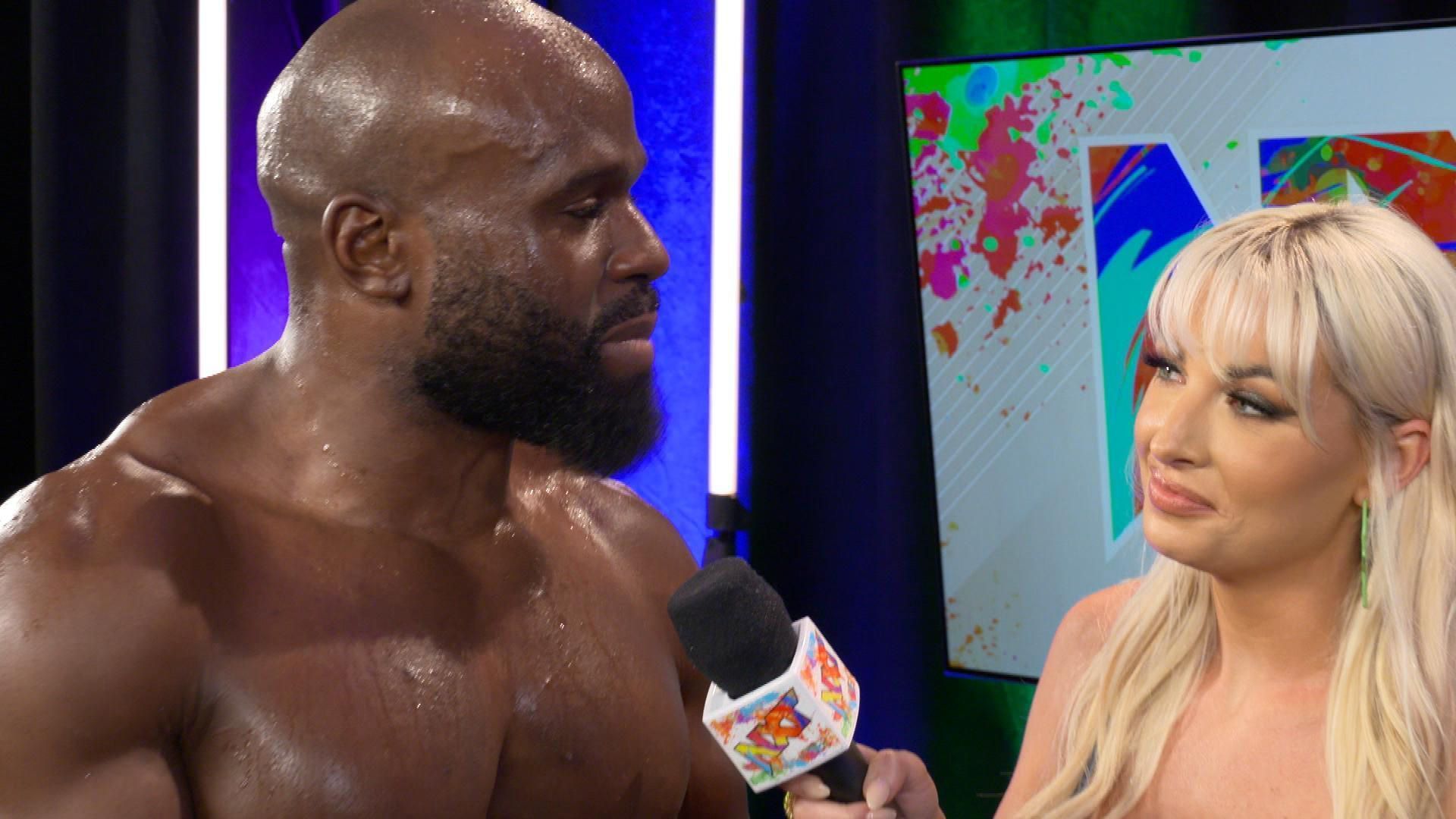 Apollo Crews and McKenzie Mitchell