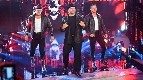 Tony D'Angelo and his associates on NXT 2.0