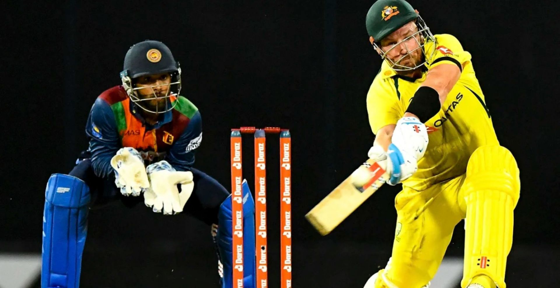 Aaron Finch made significant progress in the ICC T20I Rankings (Credits: AFP)