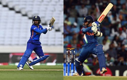 Mithali Raj (left) and Rahul Dravid. Pics: Getty Images