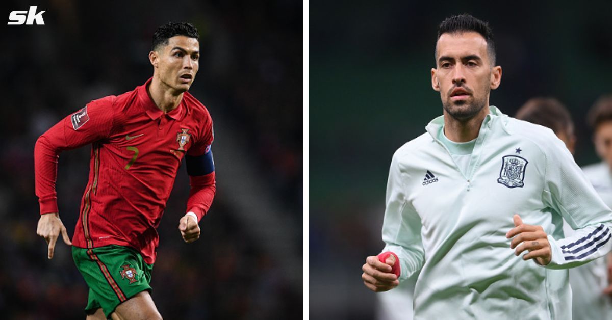 Busquets will face Ronaldo in the UEFA Nations League.