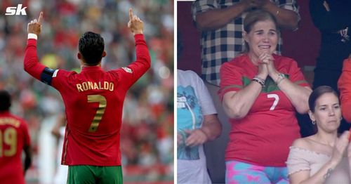 Ronaldo's mother delighted with her son's first-half double