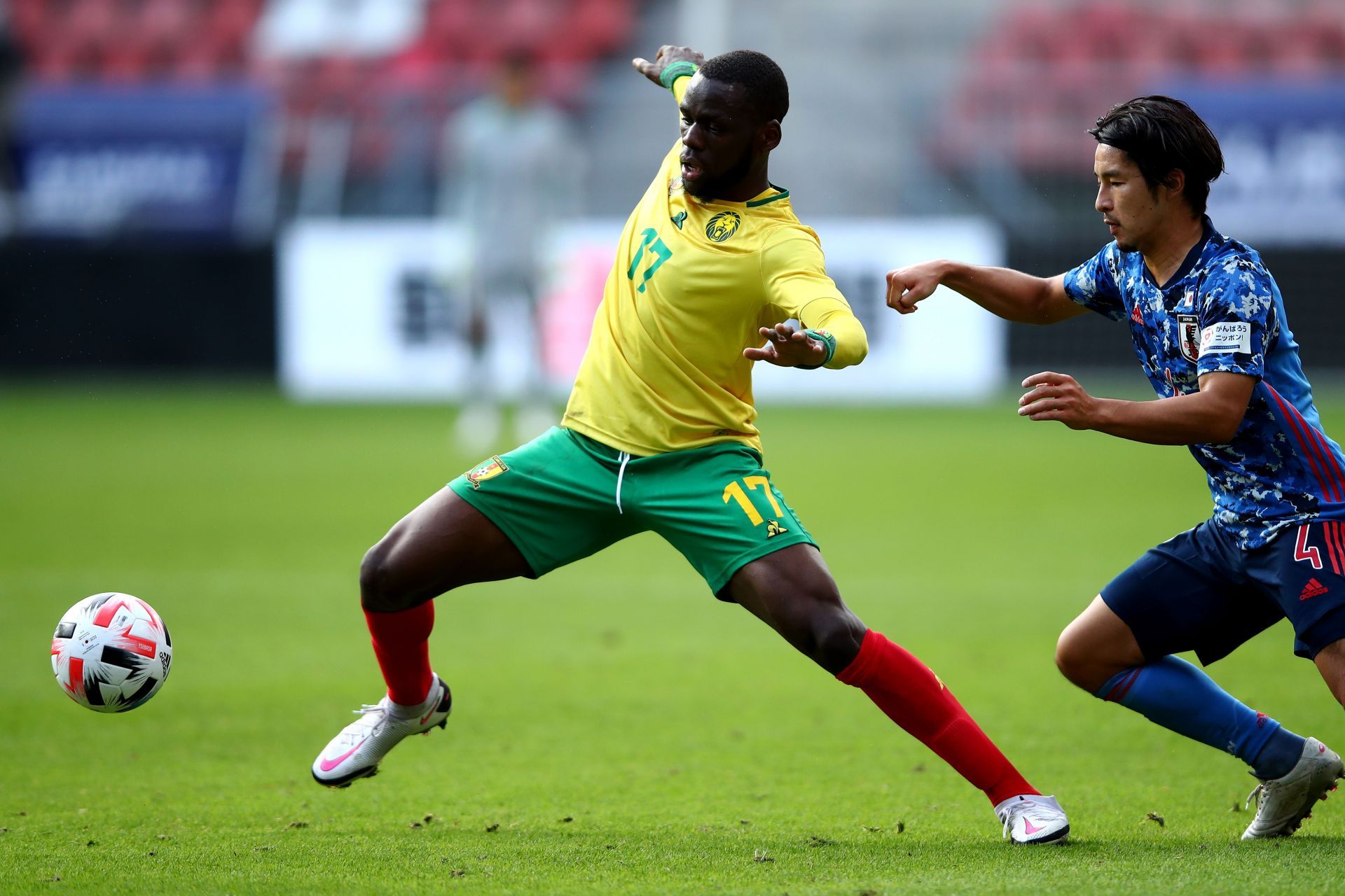 Jean Onana in action. He is among the finest players in the Ligue 1 (File photo)