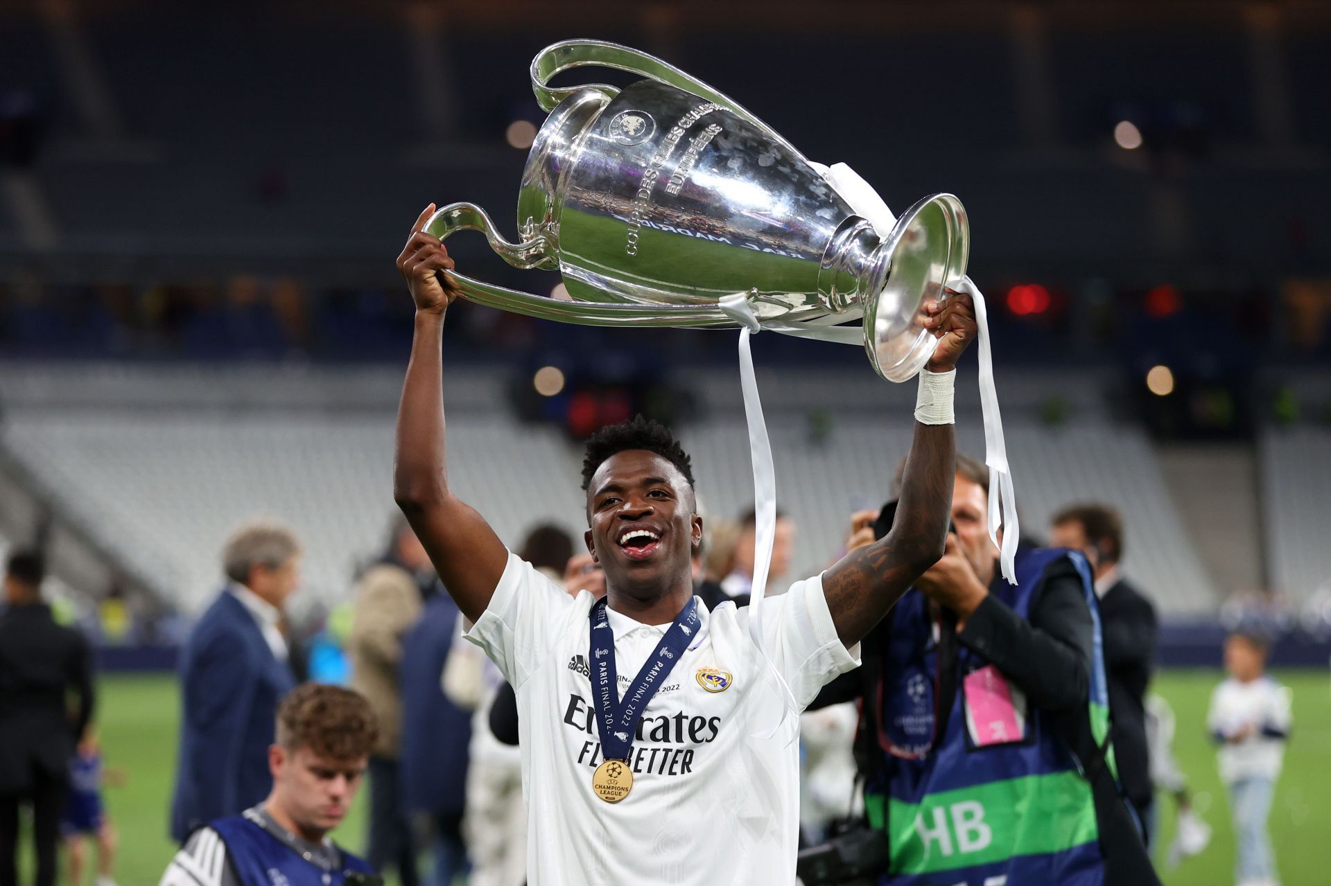 Vinicius Junior has gone from strength to strength at the Santiago Bernabeu,