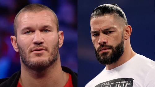 Randy Orton (left); Roman Reigns (right)