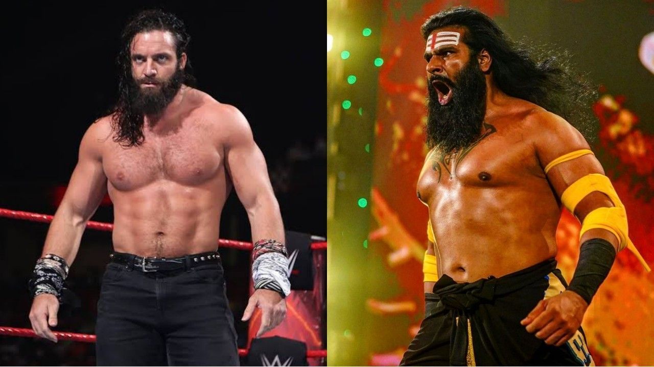 WWE सुपरस्टार्स इलायस और वीर महान