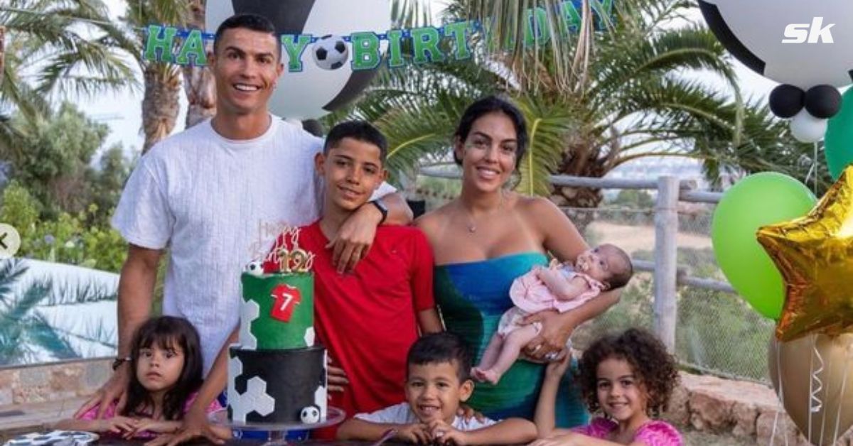 Cristiano Ronaldo celebrated Cristiano Jr.&#039;s 12th birthday in a grand fashion