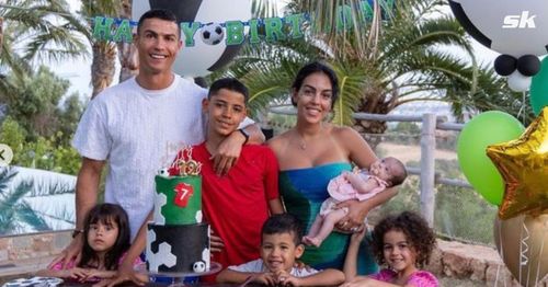 Cristiano Ronaldo celebrated Cristiano Jr.'s 12th birthday in a grand fashion